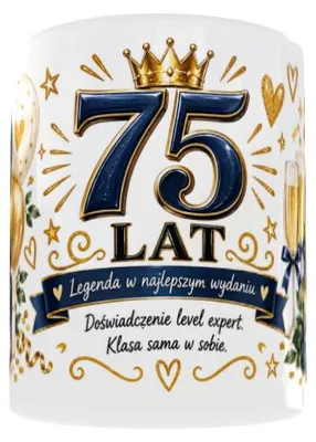 Produktbild von 300-ml-Becher zum 75. Geburtstag