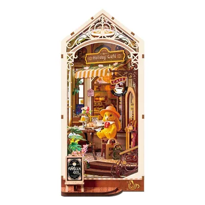 Produktbild von Rolife 3D-Holz-Puzzle Book Nook 'Holiday Café'