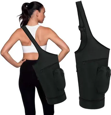 Produktbild von Unyqoos Yogatasche mit großer Öffnung und multifunktionalen Aufbewahrungsfächern® für Sport und Yoga