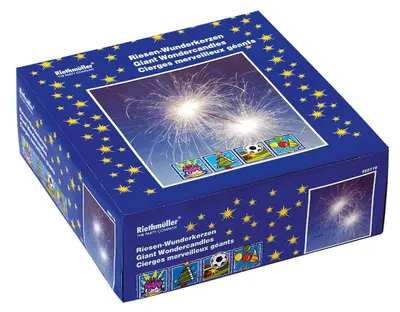 Produktbild von Riesenwunderkerzen 10 Stück, Höhe 30 cm