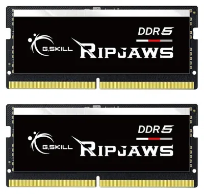 Produktbild von G.Skill Ripjaws F5-4800S3434A16GX2-RS, 32 GB, 2 x 16 GB, DDR5, 4800 MHz, 262-pin SO-DIMM
