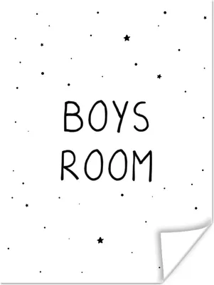 Produktbild von MuchoWow® Poster Zitate - Jungenzimmer - Sprichwörter - Jungen - Kind 120x160 cm - Wandbilder