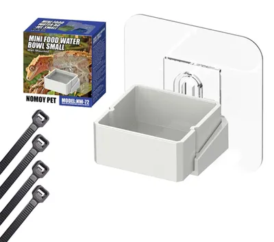 Productafbeelding van Wandmontage Water- en Voedingsschalen voor Reptielen