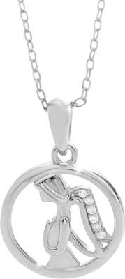 Produktbild von JSB Bijoux Engel in einem Kreis mit kubischem Zirkon 92300436cr (Ag925/1000, 2,5 g)