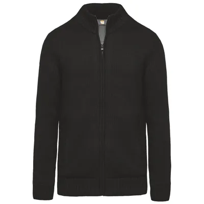 Produktbild von WK. Designed To Work Strickjacke mit Fleecefutter, Herren
