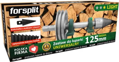 Obrázek produktu pro 125mm univerzální šnekový rozdělovač / sada ZWK2U-125K2