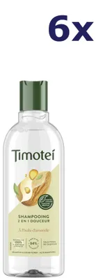 Zdjęcie produktu dla 6 szt. Szamponu Timotei – 300 ml – z olejkiem migdałowym 2 w 1
