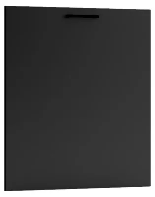 Produktbild von Möbelfront für vollintegrierten Geschirrspüler 60 cm – ANIKA, Graphit – 59,6 x 71,3 x 1,6 cm – inkl. Sockel – kein Schrank/Gerät