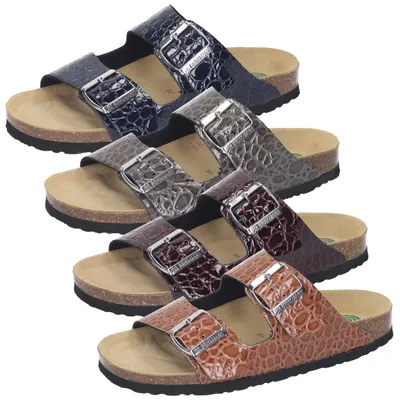 Produktbild von Dr. Brinkmann Pantoletten Clogs Schnalle Damen 700163, Größe:42 EU, Farbe:Blau