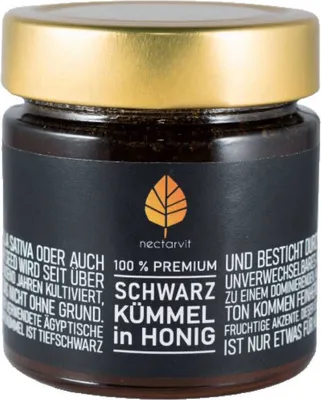 Produktbild von Schwarzkümmel in Honig von nectarvit, 270 g