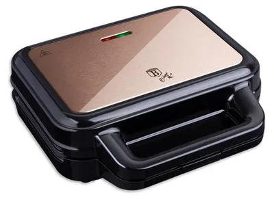 Obrázok produktu pre Waflovací gril – Panini – Gril – 3 vymeniteľné platne – Titánový nepriľnavý povrch – Výkon 900 W