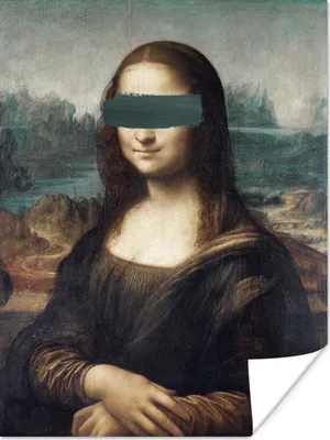 Produktbild von MuchoWow® Poster Mona Lisa - Da Vinci - Gemälde 120x160 cm - Wandbilder