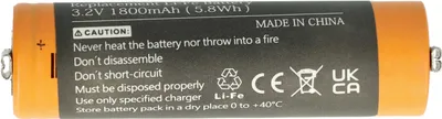 Produktbild von vhbw Akku Ersatz für Moser 1884-7102 für Haarschneidemaschine (1800 mAh, 3,2 V, Li-Ion)