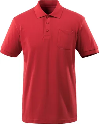 Produktbild von MASCOT® Orgon Polo-shirt Größe S, rot | Packung (1 Stück)