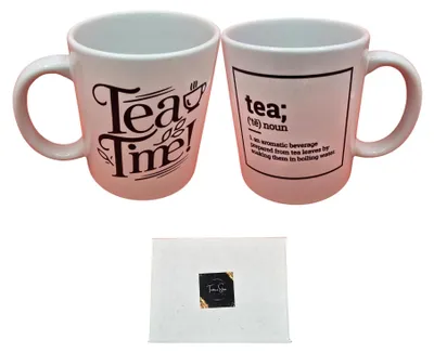 Keramikbecher für Tee und Kaffee, schwarz, 350 ml