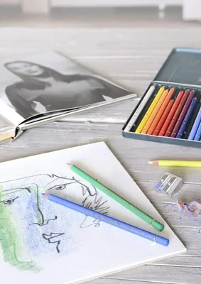 Immagine prodotto di Matite colorate 24 Polychromos - scatola di metallo per artisti