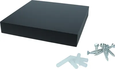 Immagine prodotto di Scaffale galleggiante 24 x 24 cm nero - Per pezzo