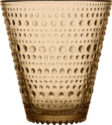 Immagine prodotto di Iittala Kastehelmi Bicchiere da bere, set di 2, bicchiere da acqua, bicchiere da succo, vetro, Desert, 300 ml, 1018764