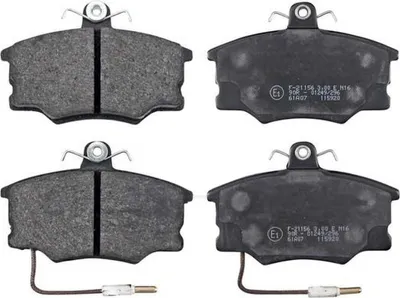 Zdjęcie produktu dla Zestaw klocków hamulcowych z czujnikiem zużycia 17 mm A.B.S. m.in. do FIAT CROMA