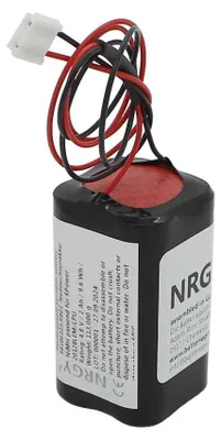 Produktbild von Notleuchtenakku NiMH 4,8V 2000mAh F2x2 Mignon AA mit 300mm Kabel und Stecker passend für RPower 20128LEM/LPU