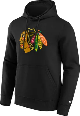 Immagine prodotto di Felpa con cappuccio da uomo Chicago Blackhawks NHL Primary Logo Graphic Taglia: L