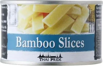 Produktbild von THAI PRIDE Bambussprossen Scheiben (227g/ 140g ATG) | Bambusscheiben | Bamboo Slices