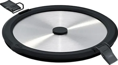 Produktbild von Rösle FLEXX 2GO Edelstahldeckel rund mit Clips 30x16,7cm 1,4l