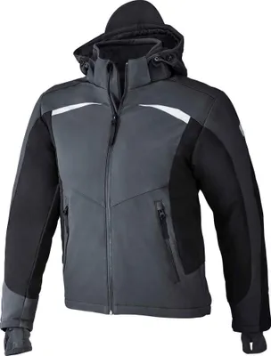 Produktbild von Kübler Winterjacke Softshell 1041 anthrazit/schwarz Größe S