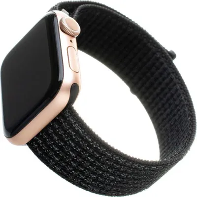 Image de Bracelet Fixed Nylon Strap pour Apple Watch 49/46/45/44 mm, noir