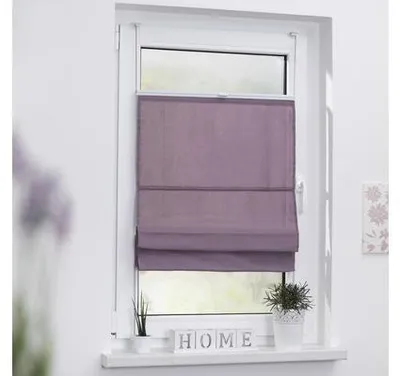 Obrázek produktu pro Římská napínací roleta tmavošedá 90x130 cm