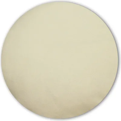 Produktbild von Kissenbezug rund 80 cm ecru Leinenoptik Kissenhülle Struktur Deko Kissen