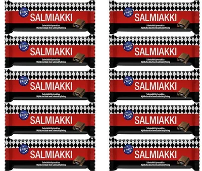 Produktbild von 10x Fazer Salmiakki Tafel 100g