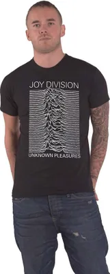 Obrázek produktu pro Joy Division - "Unknown Pleasures" Tričko pro muže RO2717 (XL) (Schwarz)