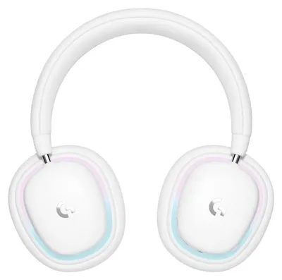 Produktbild von Logitech G G735, G735 Headset, Kabellos, Gaming, 20 - 20000 Hz, 260 g, Kopfhörer, Weiß