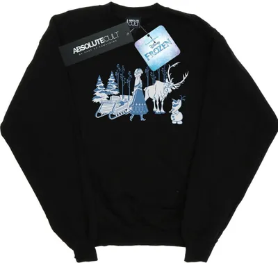 Produktbild von Disney - "Frozen" Sweatshirt für Herren BI25548 (XL) (Schwarz)