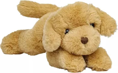 Produktbild von Cremefarbener Labrador liegend 28 cm