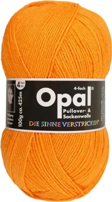 Produktbild von Opal Sockengarn - Neon Farbe: 2013 neon orange