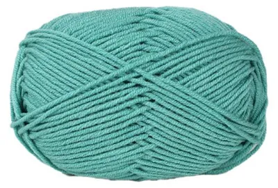 Image de Fil à broder en coton, 5 pelotes de 50g, couleur vert émeraude clair
