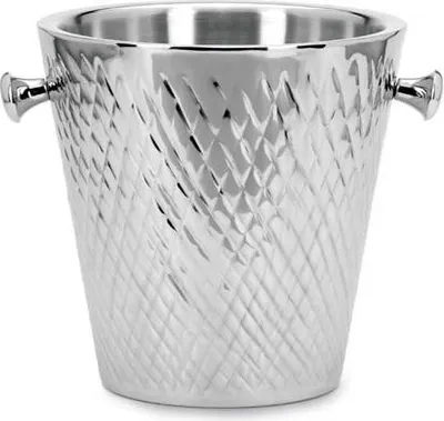 Produktbild von Wein-/Sekt Flaschenkühler Rautenmuster (H) 23 x (Ø) 22,5 cm