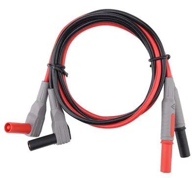 Multimeter-Testkabel-Set, 1 m, 8-teilig, mit Krokodilklemmen und Sonden