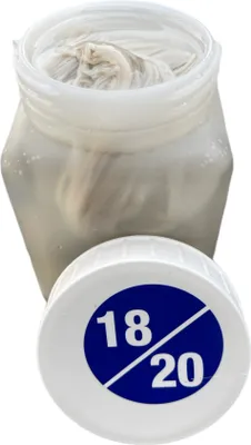 Produktbild von Schafsaitling Saitling Kaliber 18/20 1A in der Dose füllfertig - 91,4 Meter | wurstmacher-shop by trümper