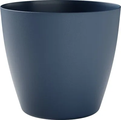 Produktbild von TeraPlast™ Pflanzgefäße BAYON Lagoon dunkelblau rund 35 cm - Kunststoff