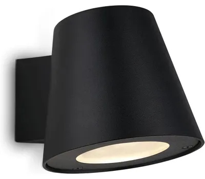 Obrázok produktu pre BRILONER NEAPEL LED vonkajšie nástenné svietidlo, ochrana proti striekajúcej vode IP44, neutrálne biele svetlo, čierna farba, 9,5 x 11 x 14 cm
