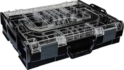 Produktbild von Werkzeugkoffer L-BOXX® 102 Deckel transp.Innen-B378xT313xH61mm BS SYSTEMS