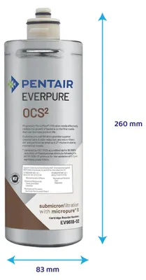 Produktbild von Everpure Wasserfilterkartusche OCS2 für Kaffeefiltersystem QL2-OCS-2 5678 Liter