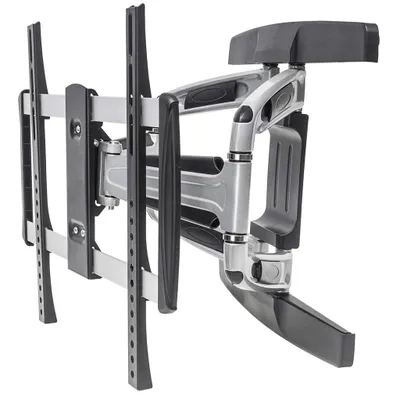 Produktbild von MANHATTAN Universal Aluminium LCD Wandhalterung, hält einen 81,30cm (32") bis 139,70cm (55") Flachbildschirm oder Curved TV bis zu 50 kg (110 lbs.), verstellbar (461306)
