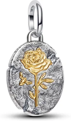 Immagine prodotto di PANDORA ME Charm Medaglione Rosa bicolore 764087C01