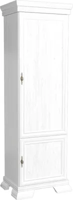 Produktbild von Furniture24 Schrank Kora KRD1 Halbschrank 1 Türiger Regalschrank Drehtür Kiefer Andersen