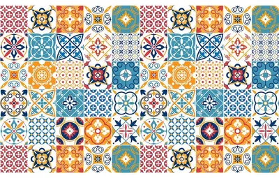 Productafbeelding van Zelfklevende tegelstickers voor keuken en badkamer – 60 Leopoldo tegels – 60 stickers, 10 x 10 cm