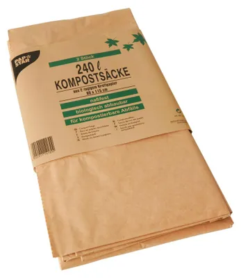 Obrázek produktu pro Papstar Kompostsäcke 240l 2-lagig